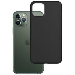 Protectie Spate 3MK Matt Case pentru iPhone 12 Pro Max (Negru) imagine