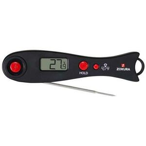 Termometru digital pentru carne Zokura Z1202, -50 / 300°C, grade Celsius °C si Fahrenheit °F (Inox) imagine