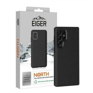 Protectie spate Eiger North Case pentru Samsung Galaxy S22 Ultra (Negru) imagine