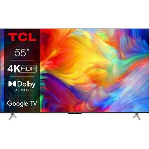 Televizor LED TCL 139 cm (55inch) 55P638, Ultra HD 4K, Smart Google TV, WiFi, CI+ imagine