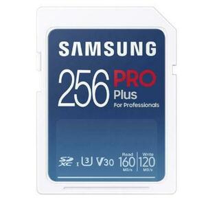 Card de memorie Samsung PRO Plus MB-SD256K/EU, SDXC, 256GB, UHS-I U3, V30, Clasa 10 imagine
