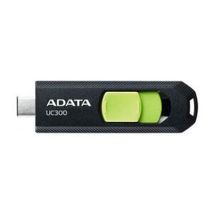 Stick USB A-DATA UC300, 32GB, USB-C (Negru/Verde) imagine
