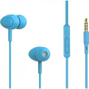 Casti In-Ear Tellur Basic Gamma, Jack 3.5mm, Microfon (Albastru) imagine