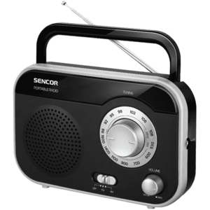 Radio portabil Sencor S-SRD210BS (Negru) imagine