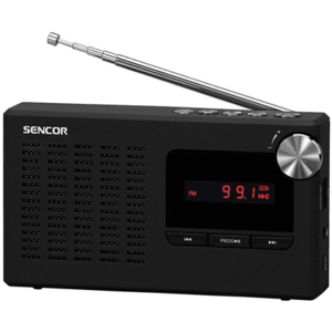 Radio Sencor S-SRD2215, Micro SD (Negru) imagine