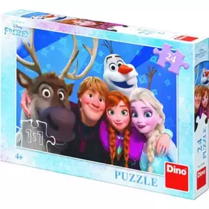 Puzzle Frozen Selfie Dino Toys, 24 piese, 3 ani+ imagine