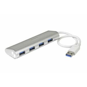 Hub USB StarTech ST43004UA, USB Type-A, 4 porturi USB Type-A (Gri) imagine