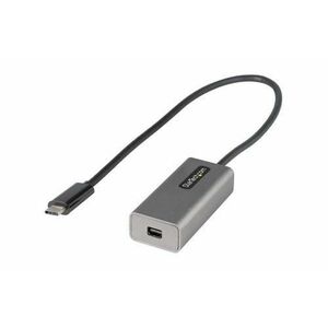 Adaptor video StarTech CDP2MDP, USB-C, Mini DisplayPort, 4K/60Hz (Gri) imagine
