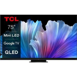 Televizor Mini LED TCL 190 cm (75inch) 75C935, Ultra HD 4K, Smart TV, WiFi, CI+ imagine