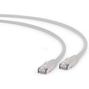 Cablu FTP Gembird PP6A-LSZHCU-1M, Patchcord, CAT.6a, 1 m (Gri) imagine