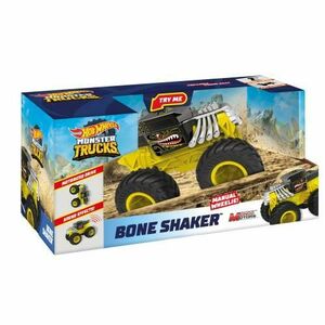 Masinuta Hot Wheels Monster Trucks - Bone Shaker, galben imagine