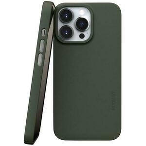 Husa Nudient Thin compatibila cu iPhone 13 Pro, MagSafe, Verde imagine