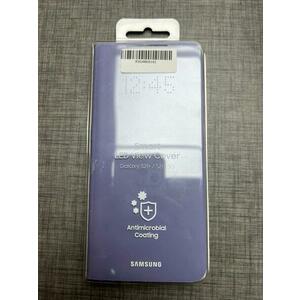 Protectie Smart LED View Cover Samsung EF-NG996PVEGEE pentru Samsung Galaxy S21 Plus (Violet) imagine