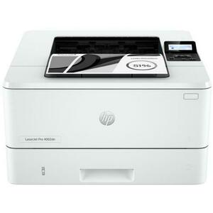 Imprimanta Monocrom HP LaserJet Pro 4002dn, A4, Duplex, Retea (Alb) imagine