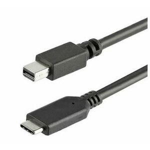 Cablu StarTech CDP2MDPMM1MB, Mini DisplayPort, USB-C, 4K/60Hz, 1m (Negru) imagine