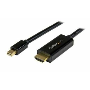 Cablu StarTech MDP2HDMM5MB, Mini DisplayPort, HDMI, Ultra HD, 5m (Negru) imagine
