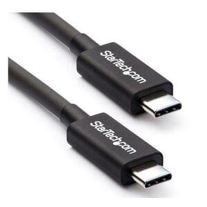 Cablu de date StarTech TBLT34MM50CM, USB-C Thunderbolt 3, 40Gbps, 0.5m (Negru) imagine