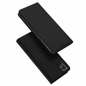Husa Book Dux Ducis Skin Pro Flip Card Wallet pentru Xiaomi Redmi Note 11E / Redmi 10 5G / Redmi 10 Prime+ 5G / Poco M4 5G, Negru imagine