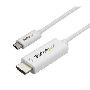 Cablu StarTech CDP2HD1MWNL, HDMI, USB-C, 4K, 1m (Alb) imagine