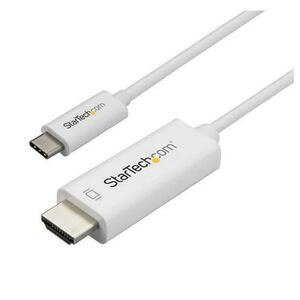 Cablu StarTech CDP2HD2MWNL, HDMI, USB Type C, 2m (Alb) imagine