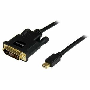 Cablu StarTech MDP2DVIMM10B, Mini DisplayPort, DVI, 1080p, 3m (Negru) imagine
