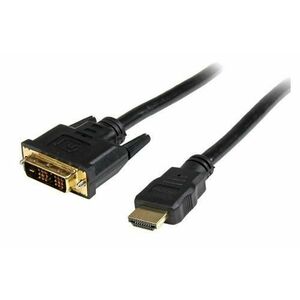 Cablu StarTech HDDVIMM1M, HDMI, DVI-D, 1m (Negru) imagine