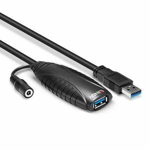 Cablu Extensie USB 3.0 Lindy LY-43156 Activ, 10m imagine