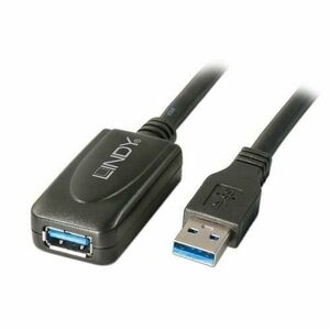 Cablu prelungitor USB Lindy Active Extension, USB 3.0, 5m imagine
