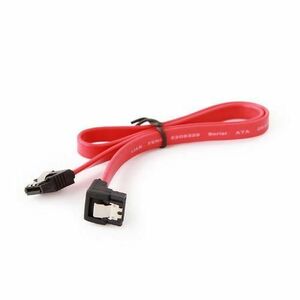 Cablu de date Gembird CC-SATAM-DATA90, SATA III - S-ATA III, Metal clips, 50cm imagine
