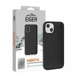 Protectie Spate Eiger North Case compatibila cu iPhone 14 (Negru) imagine