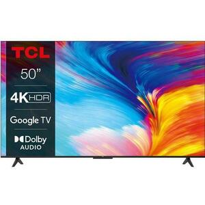Televizor LED TCL 127 cm (50inch) 50P635, Ultra HD 4K, Smart TV, Google TV, WiFi, CI+ imagine