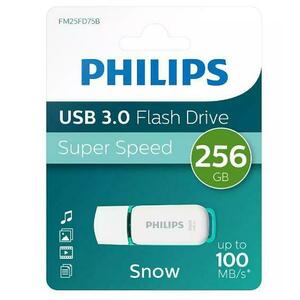 Stick USB Philips Snow Edition, 256GB, USB 3.0 (Alb/Verde) imagine