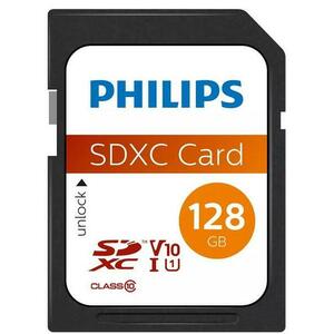 Card de memorie Philips FM12SD55B/00, SDXC, 128GB, Clasa 10, UHS-I U1 imagine