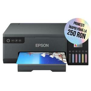 Imprimanta Epson L8050, InkJet CISS, A4, Wireless (Negru) imagine