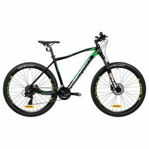 Bicicleta Mtb Devron 2023 RM1.7 - 27.5 Inch, M (Negru/Verde) imagine