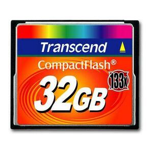 Card Transcend Compact Flash 32GB (133x) imagine