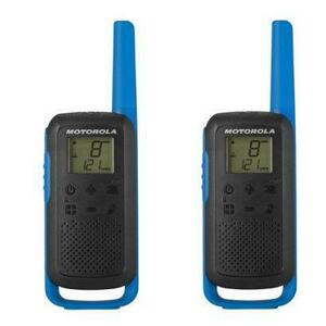 Statie radio PMR portabila Motorola TALKABOUT T62 BLUE, set 2 buc imagine