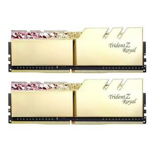 Memorie G.Skill Trident Z Royal, DDR4, 2x8GB, 3600 MHz, CL 17 (Auriu) imagine