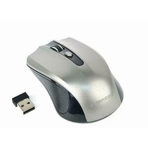 Mouse wireless optic Gembird MUSW-4B-04-BG, 1600 DPI, nano USB (Negru/gri) imagine