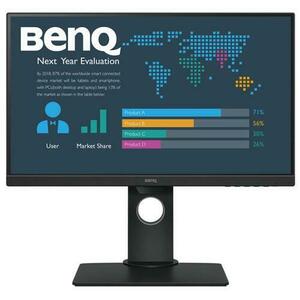 Monitor IPS LED BenQ 23.8inch BL2480T, Full HD (1920 x 1080), VGA, HDMI, DisplayPort, Boxe, Pivot (Negru) imagine
