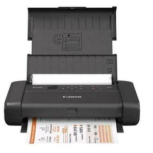 Imprimanta inkjet color portabila CANON TR150, A4, USB-C, Wi-Fi, 5.5ipm (Negru) imagine