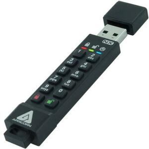 Stick USB Apricorn Aegis Secure Key 3NX, 8GB, USB 3.0 (Negru) imagine