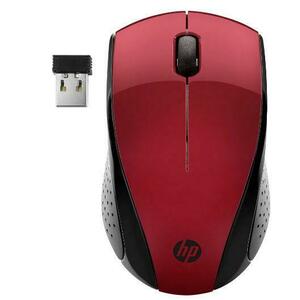 Mouse Wireless HP 220, USB (Negru/Rosu) imagine
