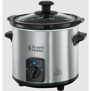 Slow cooker Russell Hobbs Compact Home 25570-56, 145 W, 2 L (Negru/Inox) imagine