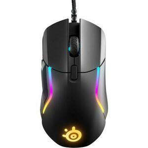 Mouse Gaming SteelSeries Rival 5, USB, iluminare RGB (Negru) imagine