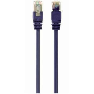 Cablu S/FTP GEMBIRD Cat6a, LSZH, cupru, 3 m, violet, AWG27, dublu ecranat PP6A-LSZHCU-V-3M imagine