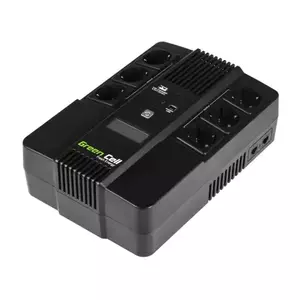 UPS Green Cell 480W/800VA AiO, USB, RJ45, LCD, 6 x Schuko imagine