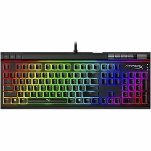 Tastatura mecanica gaming HyperX Alloy Elite 2, iluminare RGB, soft NGENUITY, switch HX Red cu butoane pudding imagine