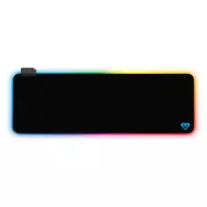 Mouse Pad Gaming cu Iluminare Led RGB Media-Tech MT262, Negru imagine