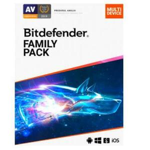 Antivirus Bitdefender Family Pack, 1 an, 15 dispozitive, Retail imagine